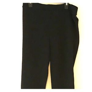 Brown VINCE PULL ON VISCOSE PANTS SIZE L NEW